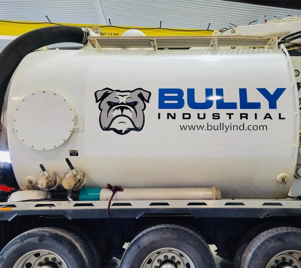 Bully Industrial Truck Wrap