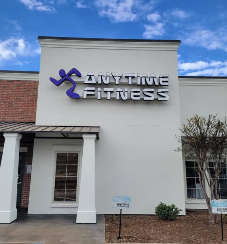 anytime fitness channel letters
