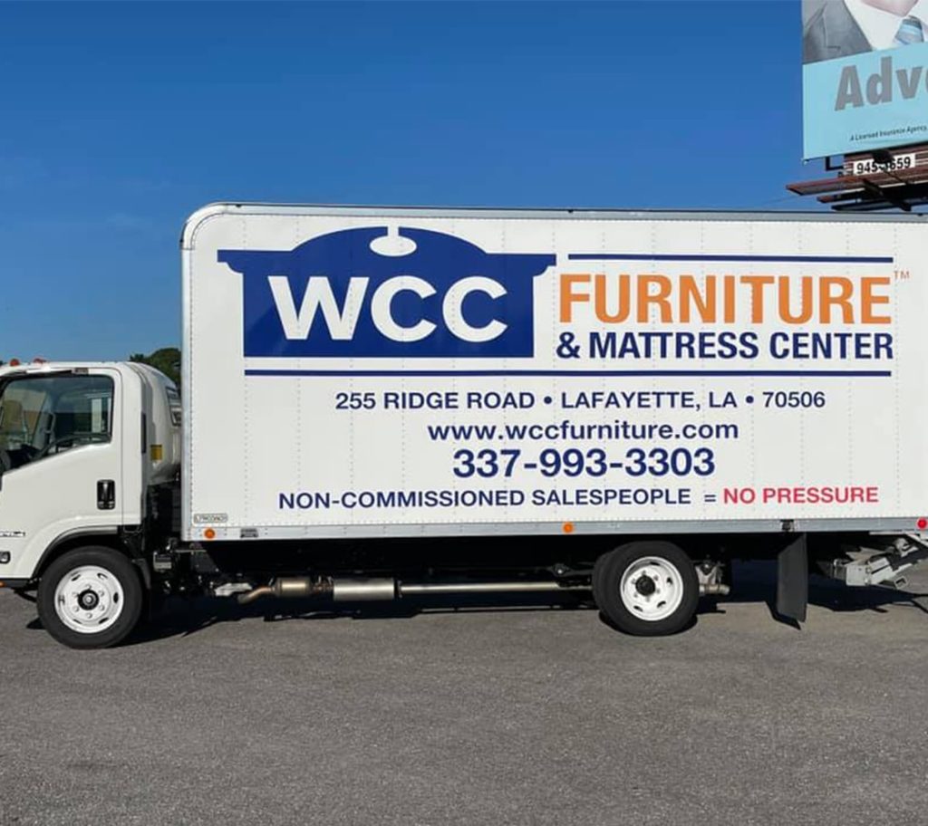 side view of WCC Furniture Semi Wrap