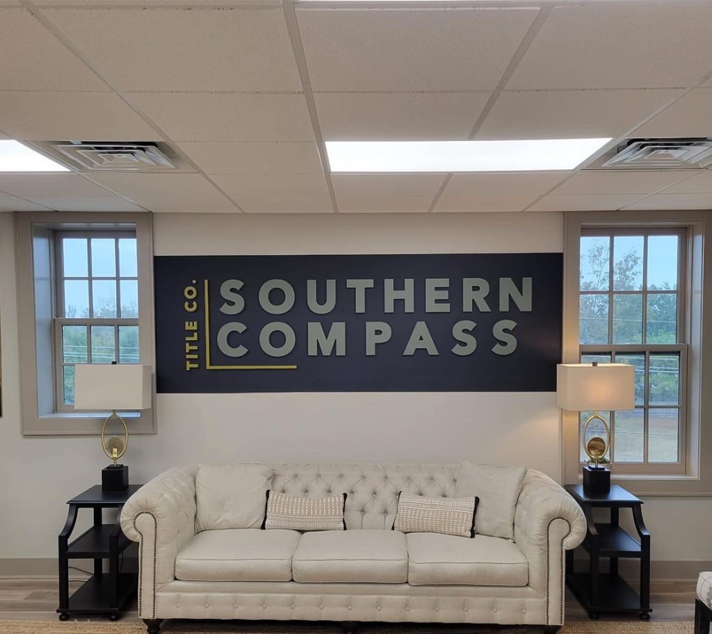 The Southern Compass Office Signage