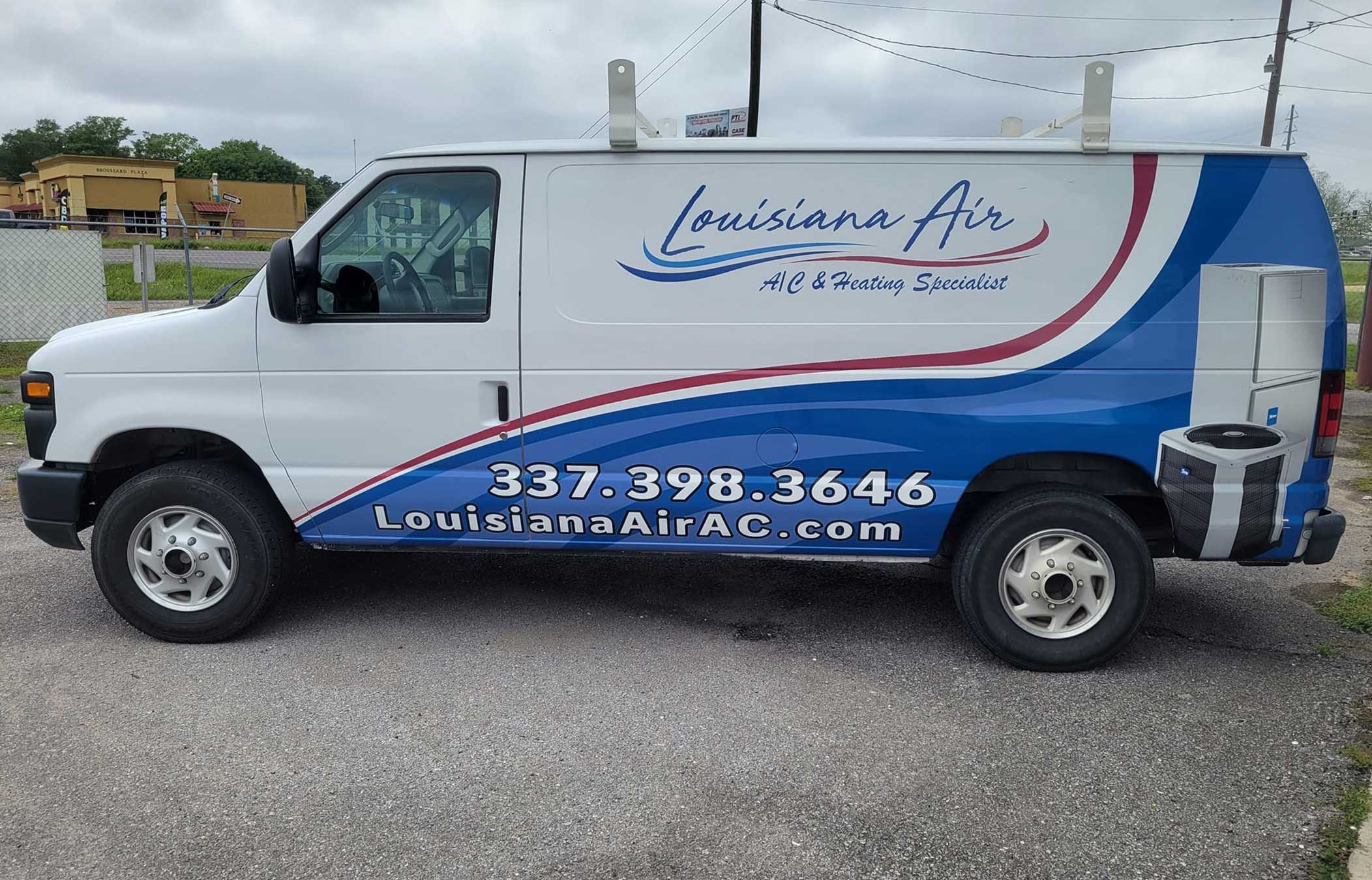 Louisiana van wrap